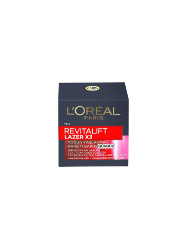 کرم روز ضد چروک لورآل پاریس Revitalift Laser X3