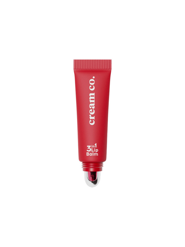 بالم لب سهکاره cream co. – 3 in 1 Lip Balm (نسخه قرمز)